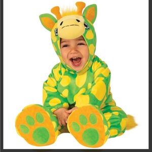 Colorful Giraffe Toddler Costume. 6-12 months.